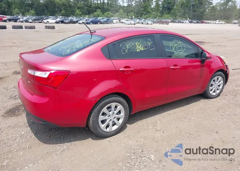 2013 Kia Rio Lx из США, поврежденный, VIN KNADM4A35D6126408